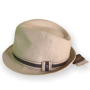 NWT Linen Blend Stetson Fedora Hat